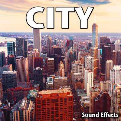 City Street Heavy Traffic with Cars and Trucks By Sound Ideas's cover