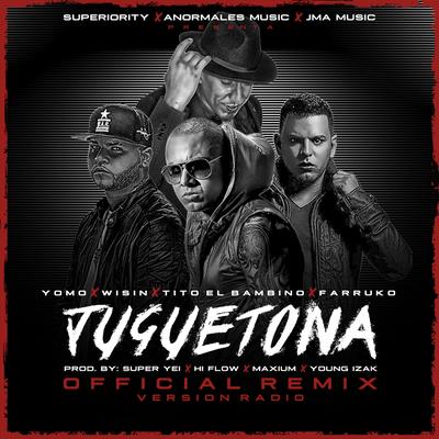 Juguetona (Remix)'s cover