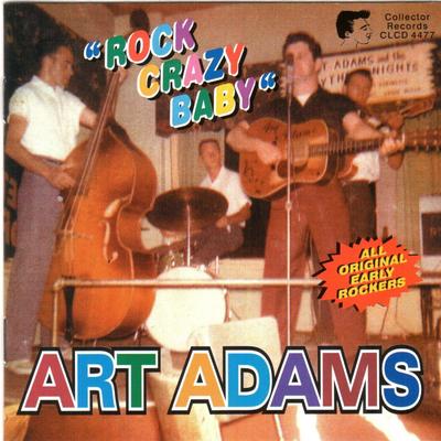 Rock Crazy Baby By Art Adams's cover