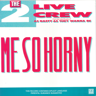 Me So Horny's cover