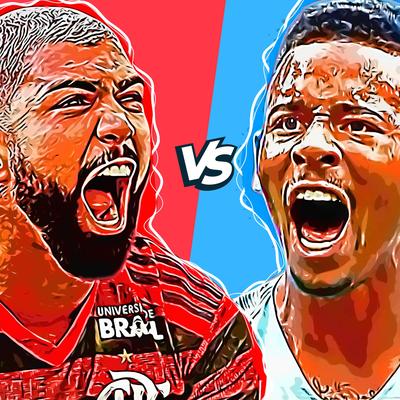 Gabigol vs Gabriel Jesus (Batalha de Rap) [feat. FutParódias] By FutRap, FutParódias's cover