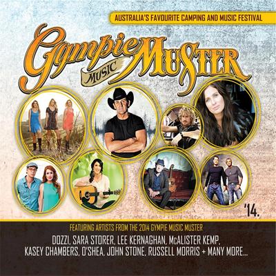 2014 Gympie Music Muster Compilation Double Album's cover