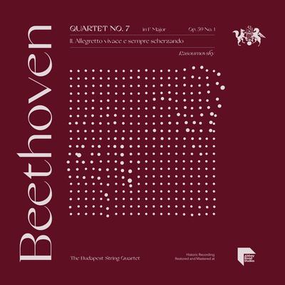 The Budapest String Quartet's cover