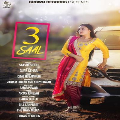 3 Saal By Inder Chahal, Satvir Sidhu's cover