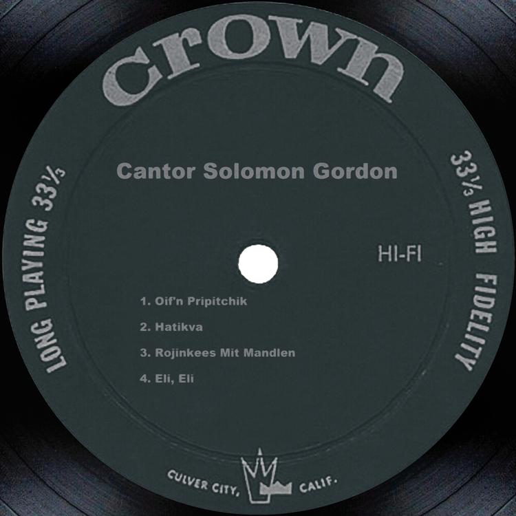 Cantor Solomon Gordon's avatar image