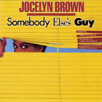 Somebody Else's Guy (Original)'s cover