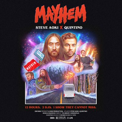 Mayhem By Steve Aoki, Quintino's cover