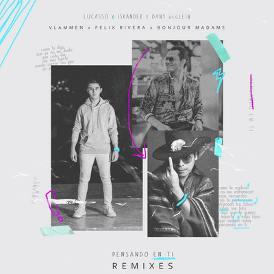 Pensando en Ti (Remixes)'s cover