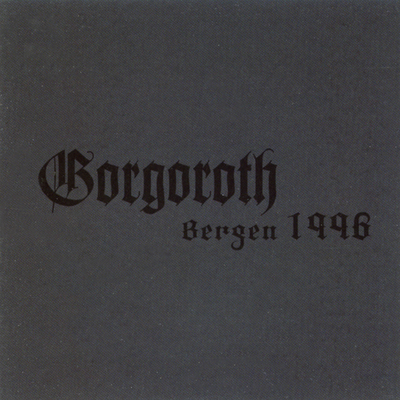 Live Bergen 1996's cover