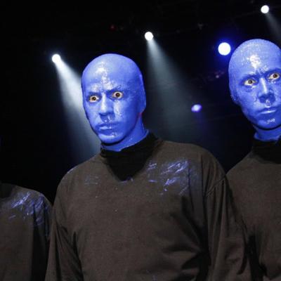 Blue Man Group's cover