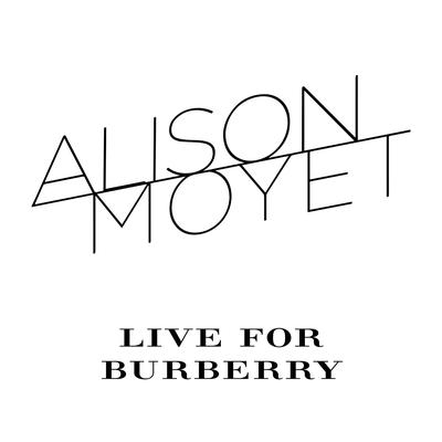 Live for Burberry's cover