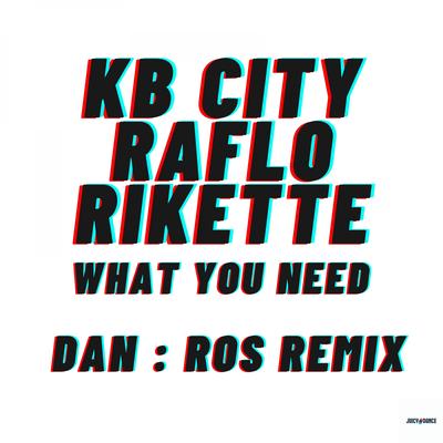 What You Need (Dan:Ros Extended Remix) By KB City, Raflo, Rikette, Dan Ros's cover