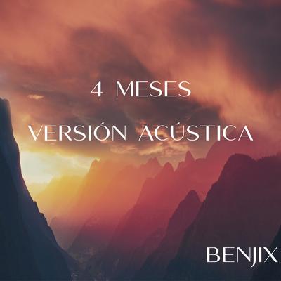 4 Meses (Versión Acústica)'s cover