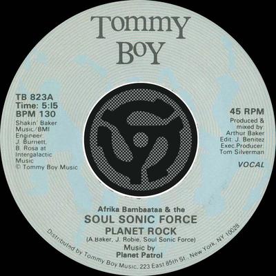Planet Rock [Instrumental] By Afrika Bambaataa, The Soulsonic Force's cover