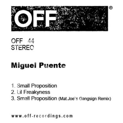 Small Proposition (Original Mix) By Miguel Puente's cover