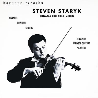 Sonatas For Solo Violin's cover