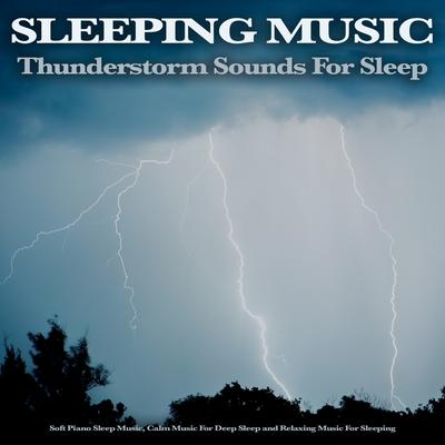 Soft Piano Sleeping Music with Thunderstorm Sounds By Sleeping Music, Deep Sleep Music Collective, Spa Music's cover