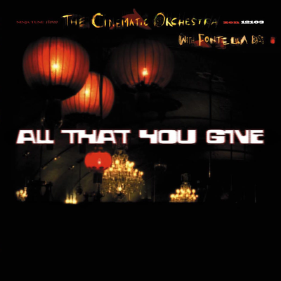 All That You Give's cover