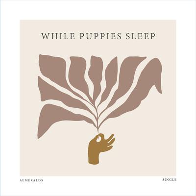 While Puppies Sleep By Holly Jones's cover