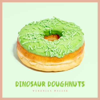Dinosaur Doughnuts By Veronika Macias's cover