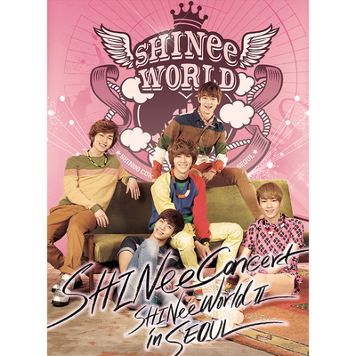 SHINee THE 2nd CONCERT ALBUM  'SHINee WORLD Ⅱ in Seoul' (Live)'s cover
