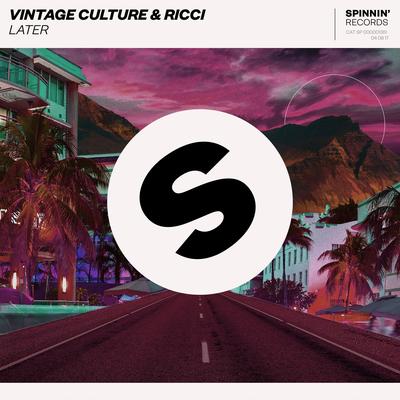 Later By Vintage Culture, RICCI's cover