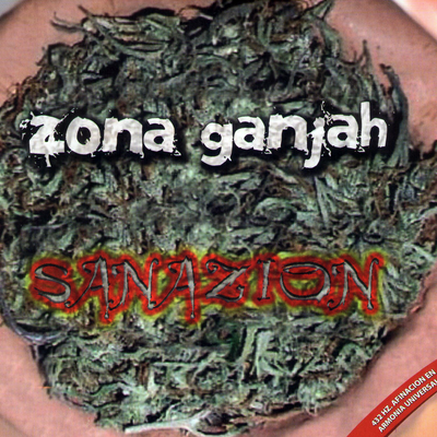 Y mi corazón contento By Zona Ganjah's cover