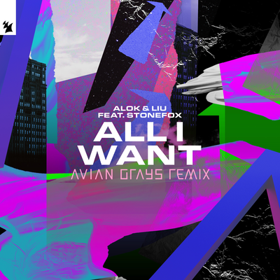 All I Want (AVIAN GRAYS Remix)'s cover