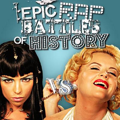 Cleopatra vs Marilyn Monroe's cover