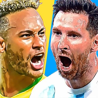 Neymar vs Messi (Batalha de Rap) By FutRap, FutParódias's cover