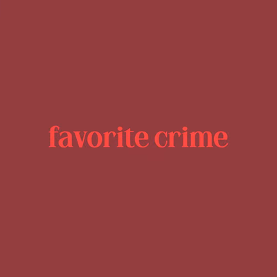 Favorite Crime's cover