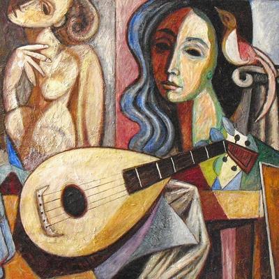 la donna e la chitarra By Wun Two's cover