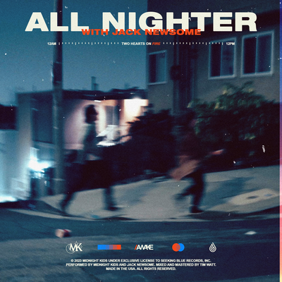 All Nighter By Midnight Kids, Jack Newsome's cover
