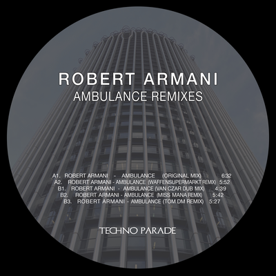 Ambulance (Van Czar Dub Mix) By Robert Armani's cover