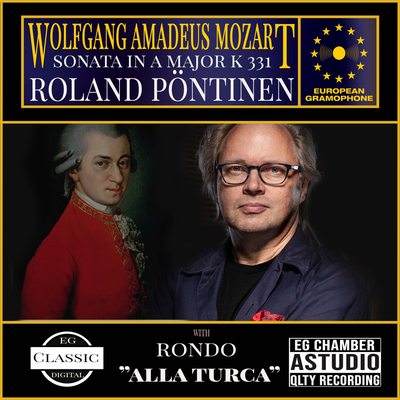 Piano Sonata No. 11 in A Major, K. 331: 1. Tema (Andante grazioso) con variazioni I By Wolfgang Amadeus Mozart, Roland Pöntinen's cover