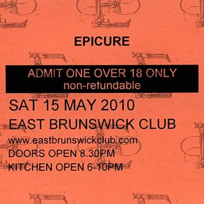 Live At The East Brunswick Club's cover