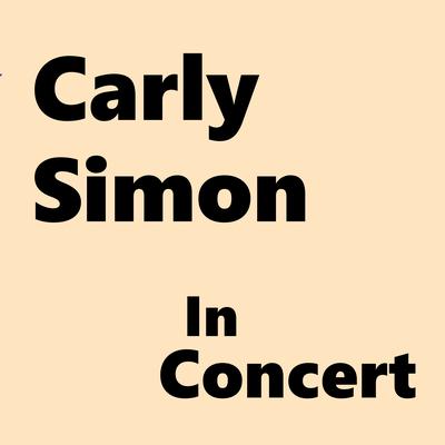 Carly Simon in Concert (Live)'s cover