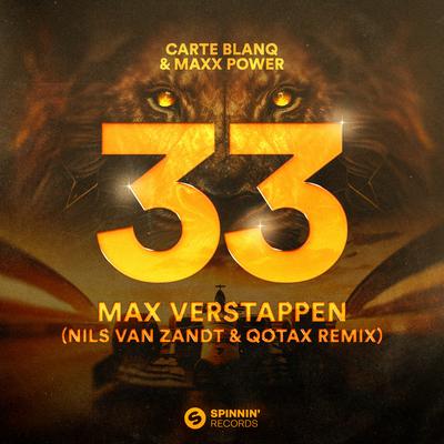 33 Max Verstappen (Nils van Zandt & Qotax Remix)'s cover