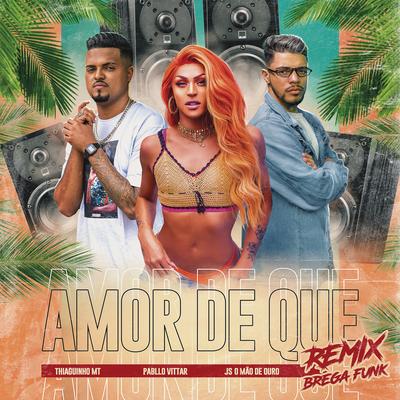 Amor de Que (Brega Funk Remix)'s cover