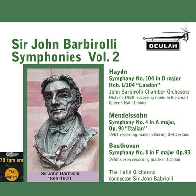 Sir John Barbirolli Symphonies, Vol. 2's cover