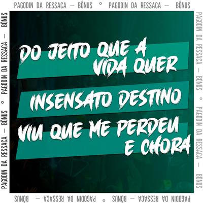 Do Jeito Que a Vida Quer / Insensato Destino / Viu Que Me Perdeu e Chora By Samba De Dom's cover