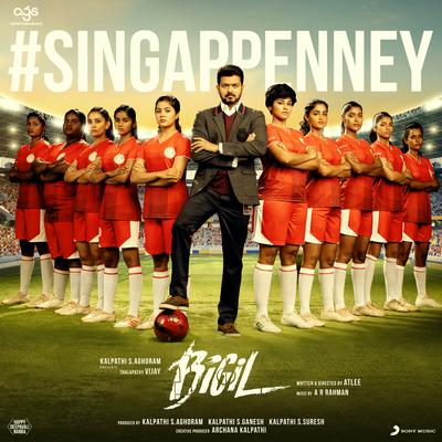 Singappenney (From "Bigil") By A.R. Rahman, Shashaa Tirupati's cover