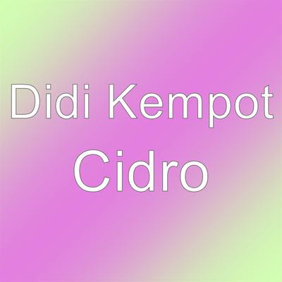 Cidro's cover