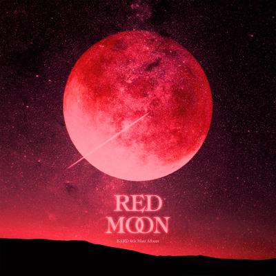 KARD 4th Mini Album 'RED MOON''s cover