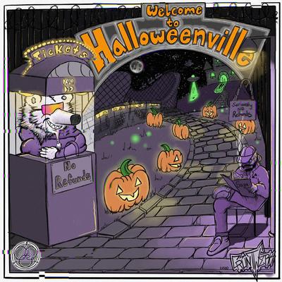 This is Halloweenville By GruntWerk's cover