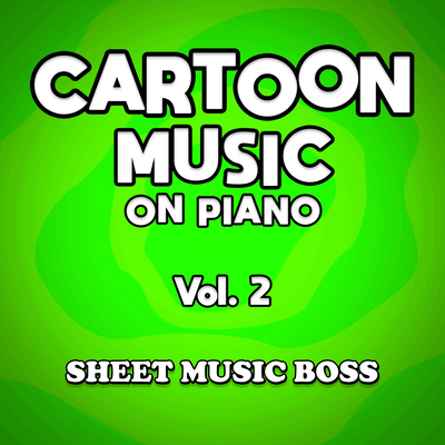 Cartoon Music on Piano, Vol. 2's cover