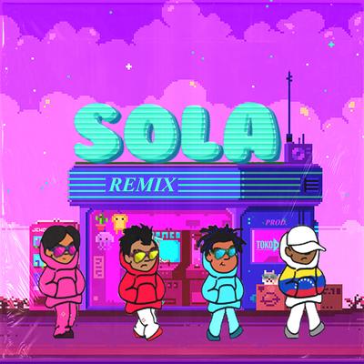 Sola (Remix)'s cover