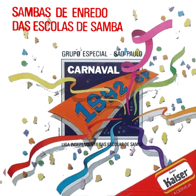 Sambas de Enredo das Escolas de Samba - Carnaval São Paulo 1992 (Grupo Especial)'s cover