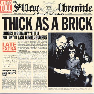 Thick as a Brick's cover