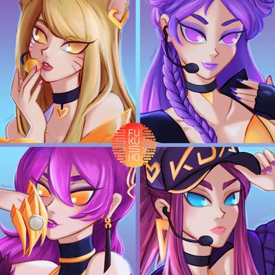 K/DA (POP/STARS) By FUKUSHU BAND's cover